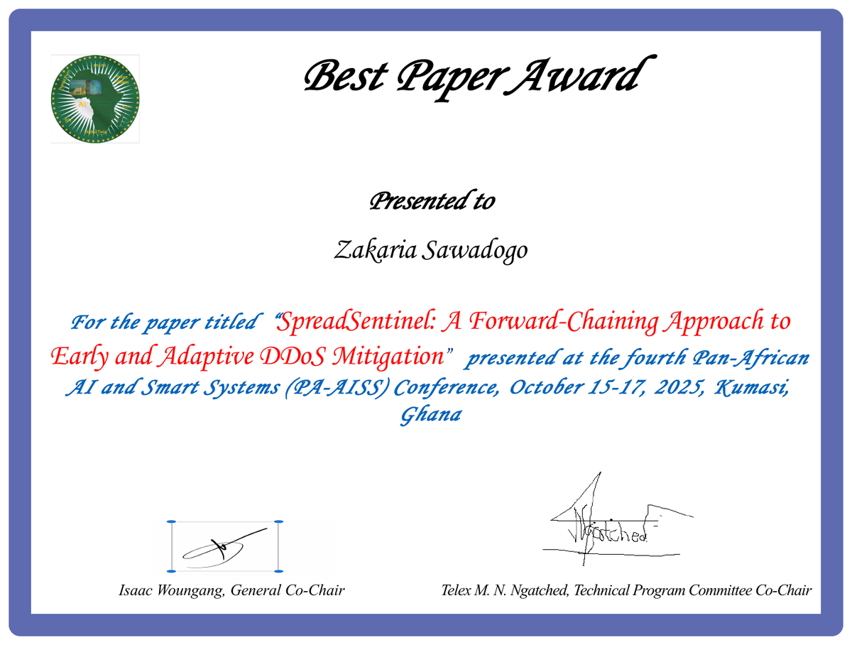 Best Paper Award